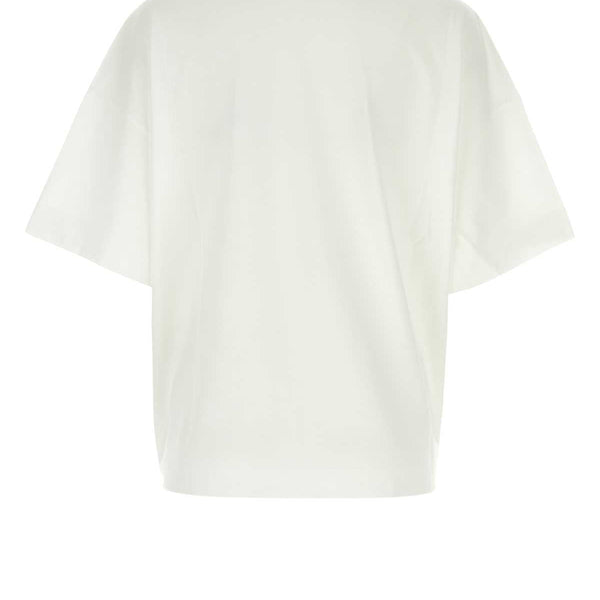 Alexander Mcqueen Women White Cotton Oversize T-Shirt
