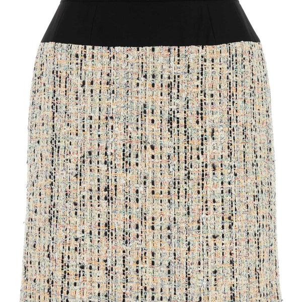 Alexander Mcqueen Women Multicolor Boucle Skirt
