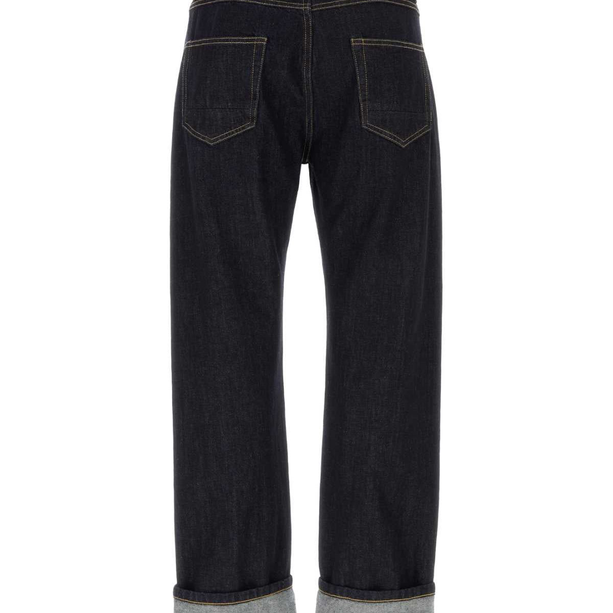Alexander Mcqueen Men Dark Blue Denim Jeans