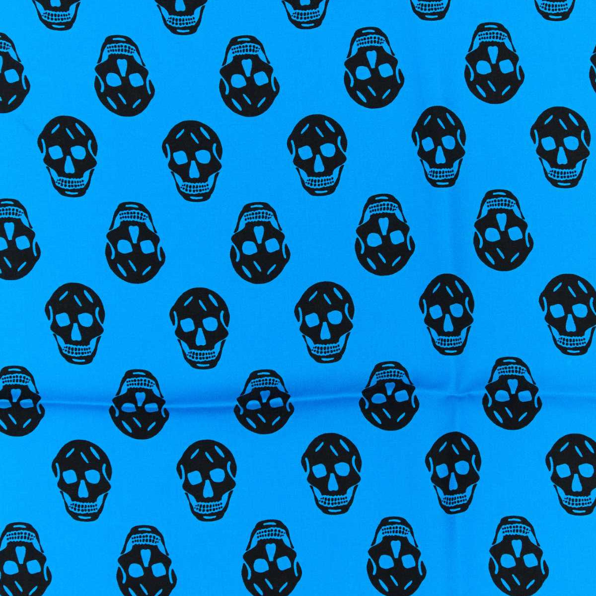 Alexander Mcqueen Men Printed Satin Foulard