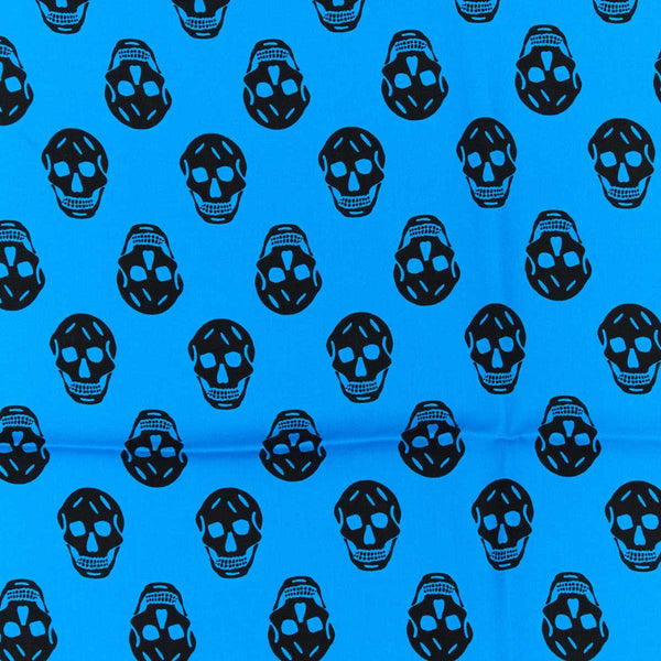 Alexander Mcqueen Men Printed Satin Foulard