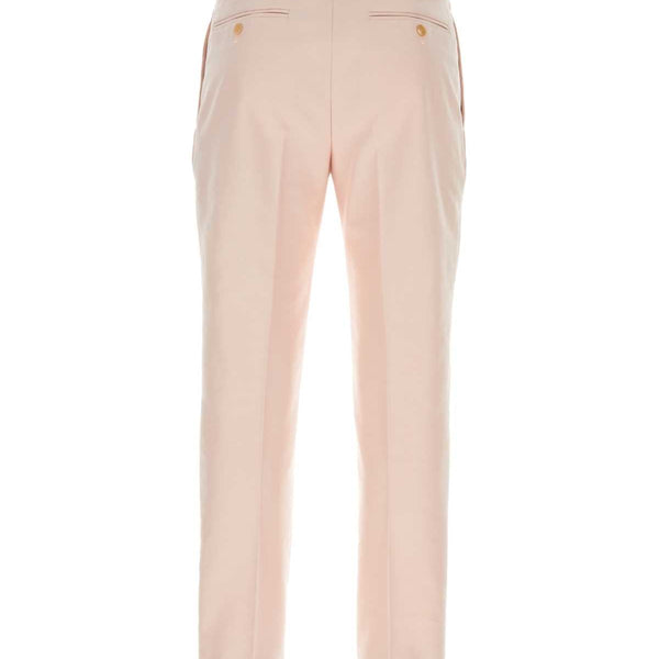 Alexander Mcqueen Men Pastel Pink Twill Pant