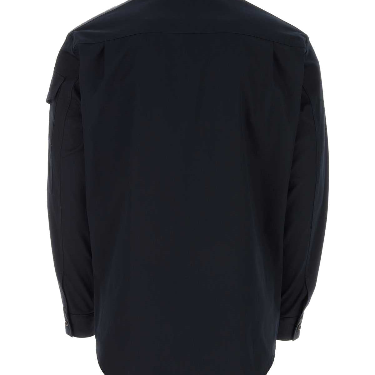 Alexander Mcqueen Men Midnight Blue Oxford Shirt