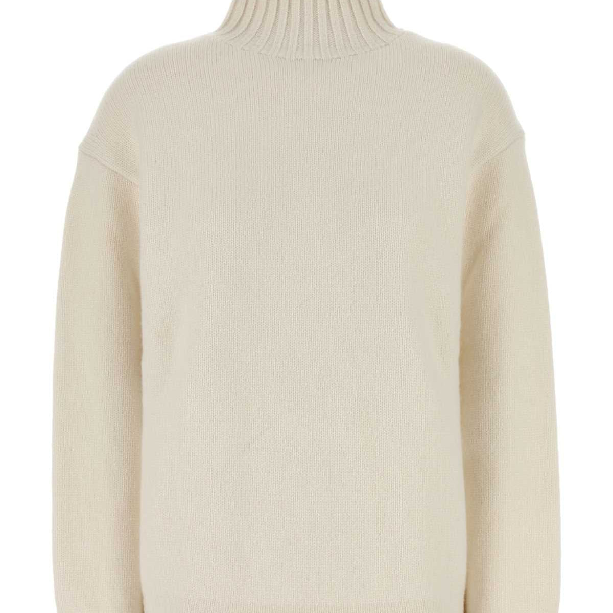 Bottega Veneta Women White Cashmere Sweater