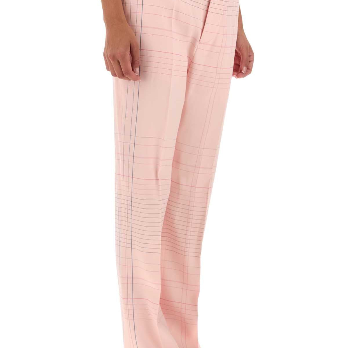 Bottega Veneta Women Pink Stretch Viscose Blend Pant