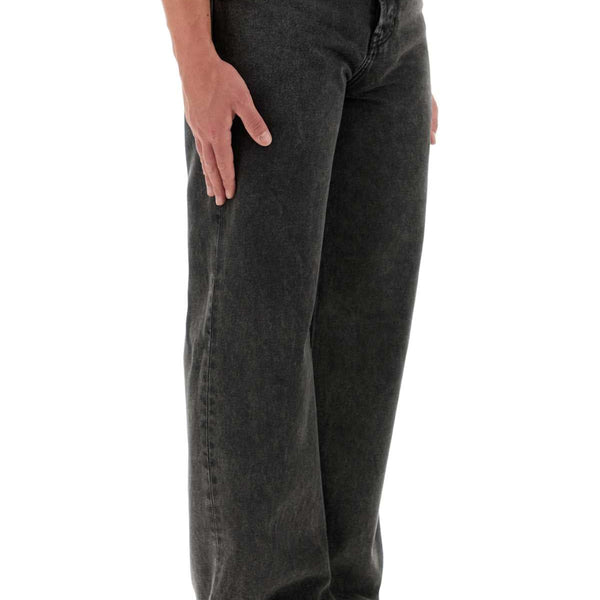 Alexander Mcqueen Men Grey Denim Jeans