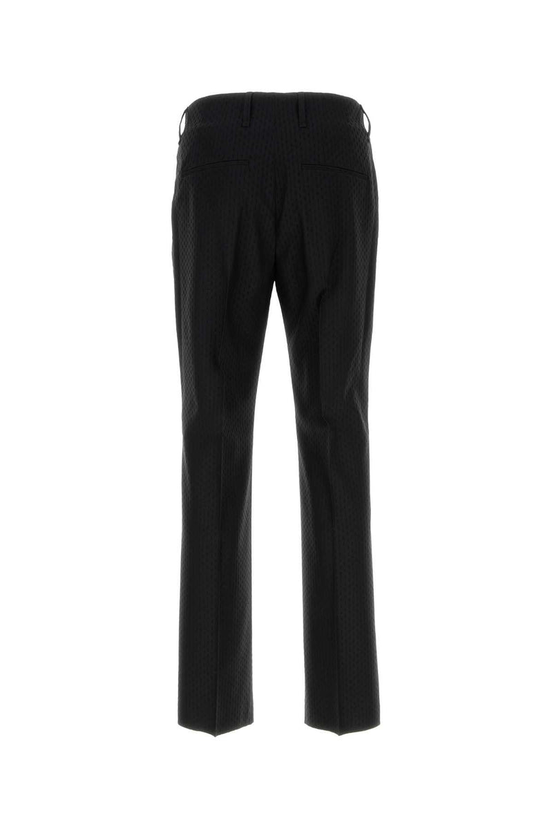 Fendi Men Black Wool Blend Pant