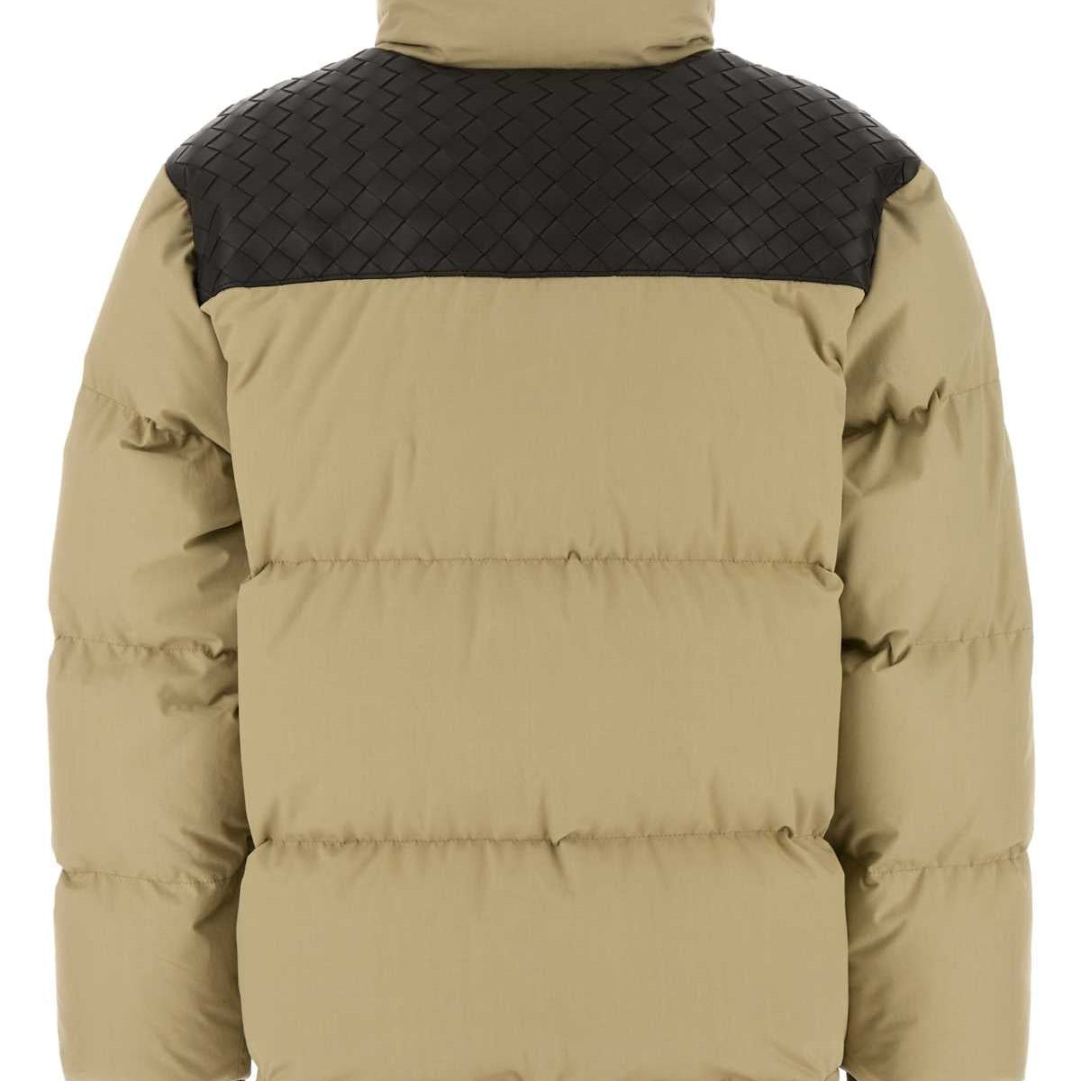 Bottega Veneta Women Beige Cotton Down Jacket