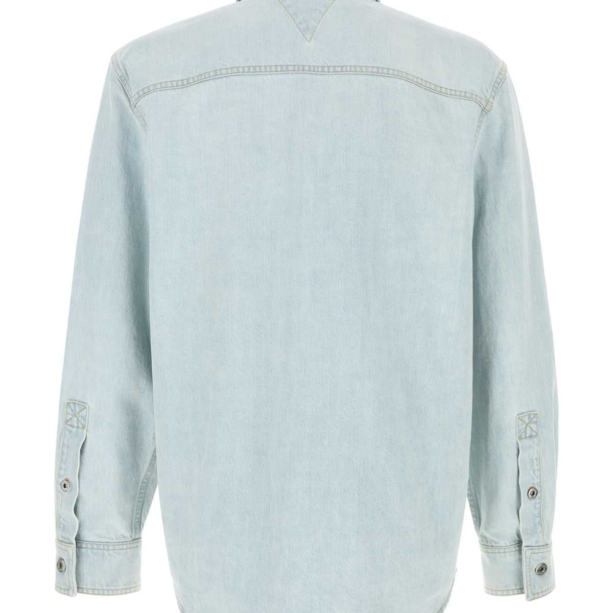 Bottega Veneta Men Denim Shirt