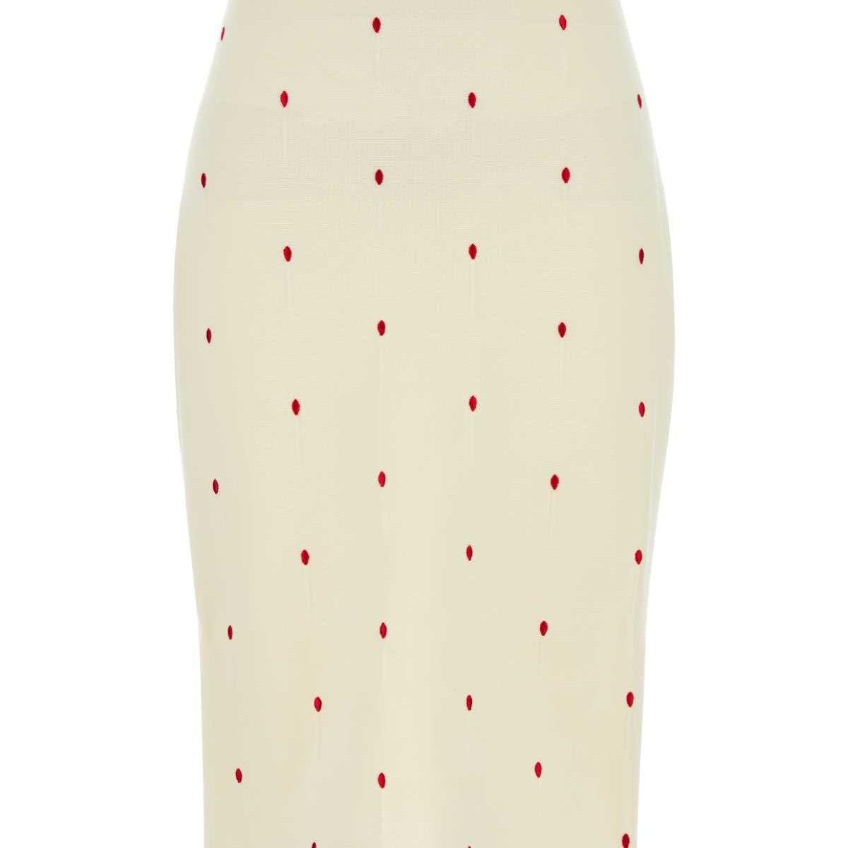 Bottega Veneta Women Embroidered Cotton Blend Skirt