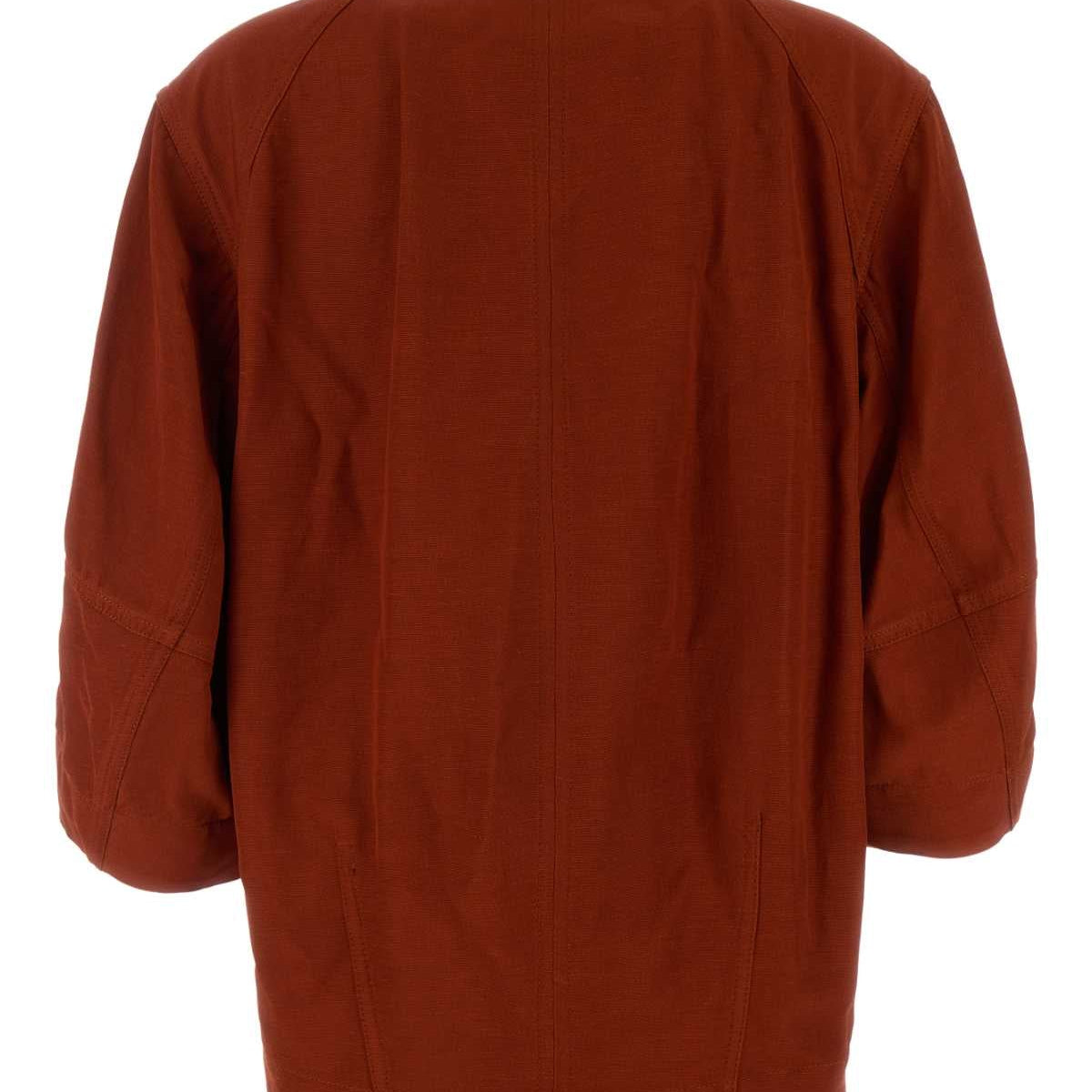 Bottega Veneta Women Tiziano Red Viscose Blend Blouse
