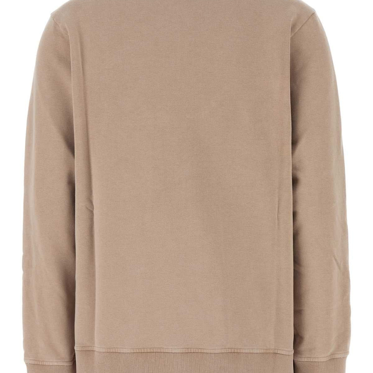 Fendi Women Cappuccino Cotton Oversize Sweatshirt