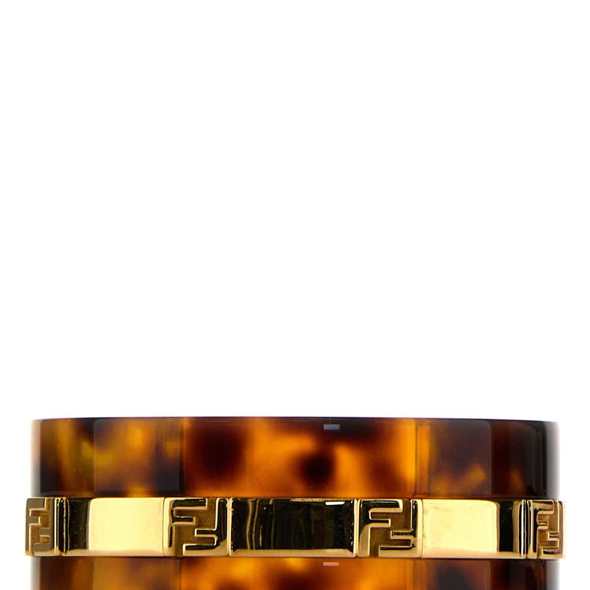 Fendi Women Printed Plexiglass Forever Fendi Bracelet