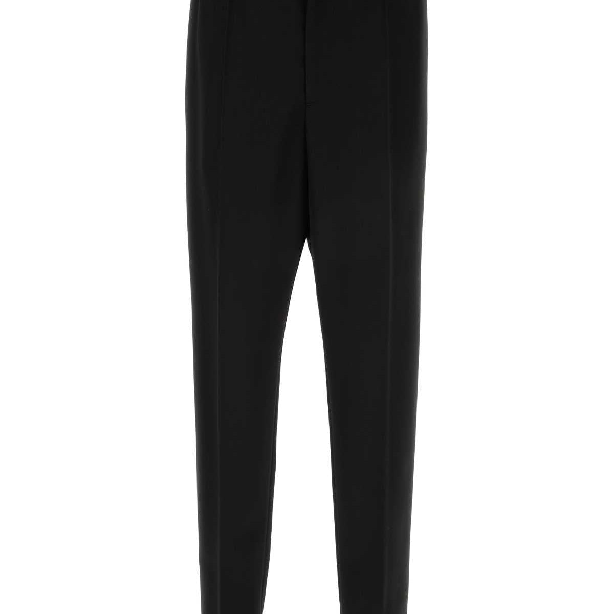 Bottega Veneta Men Black Wool Pant