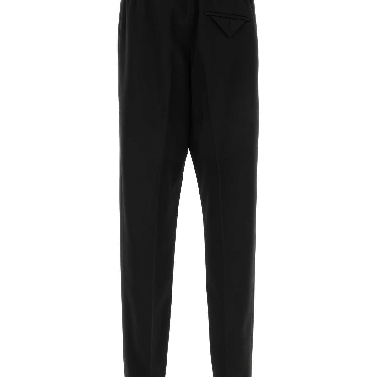 Bottega Veneta Men Black Wool Pant