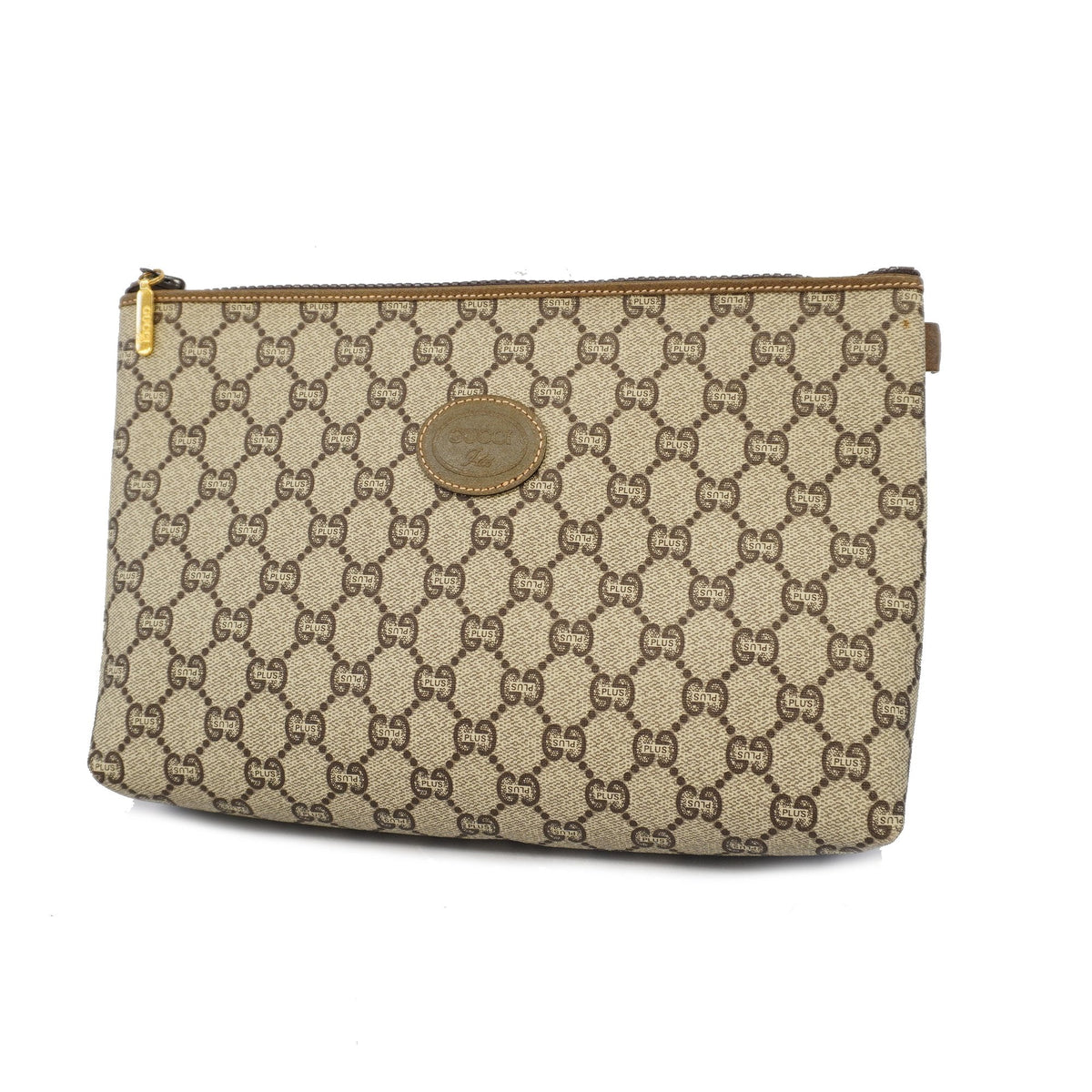 Gucci GG Plus Men,Women,Unisex Clutch Bag,Pouch Beige