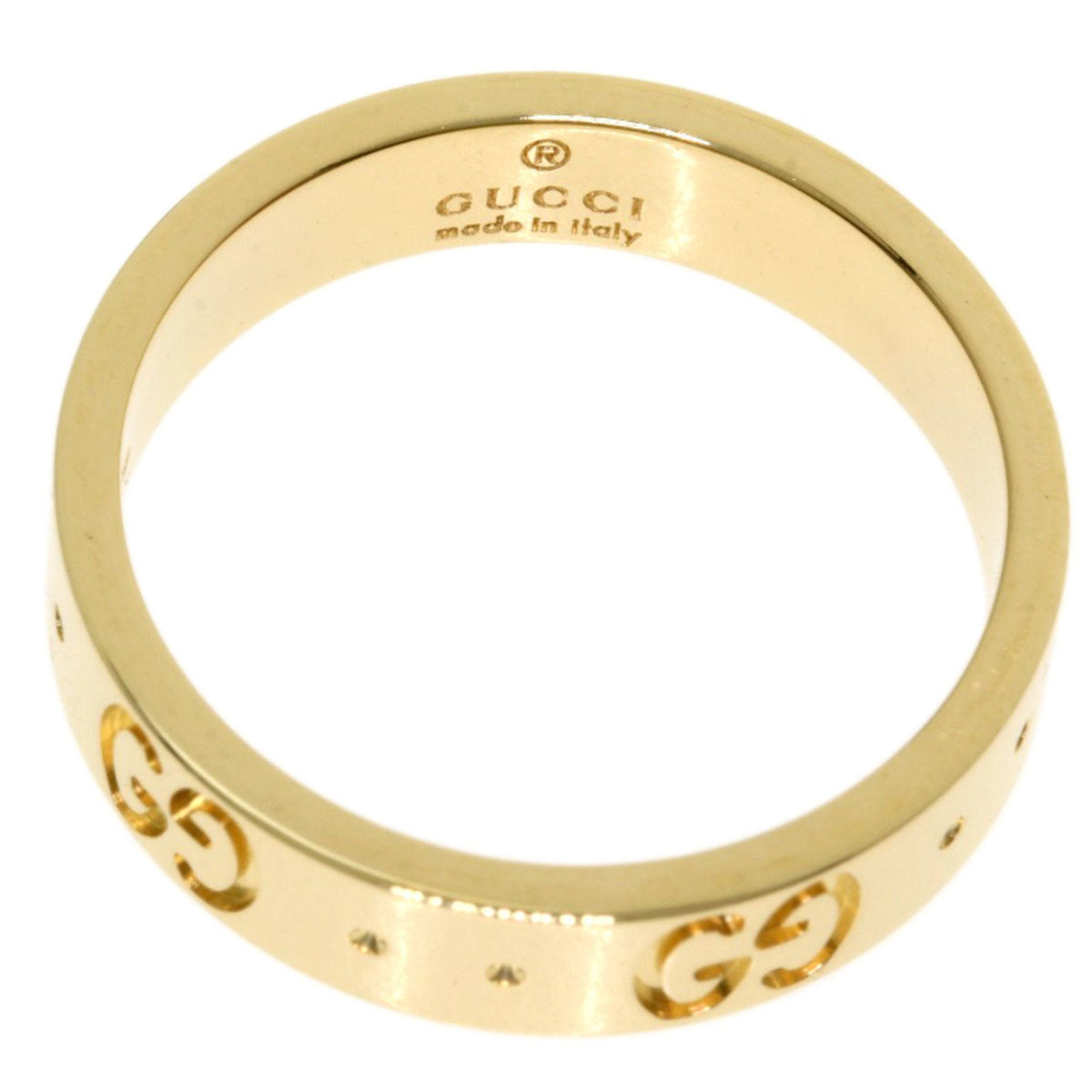 Gucci Icon # 9 Ring / K18 Yellow Gold Ladies GUCCI