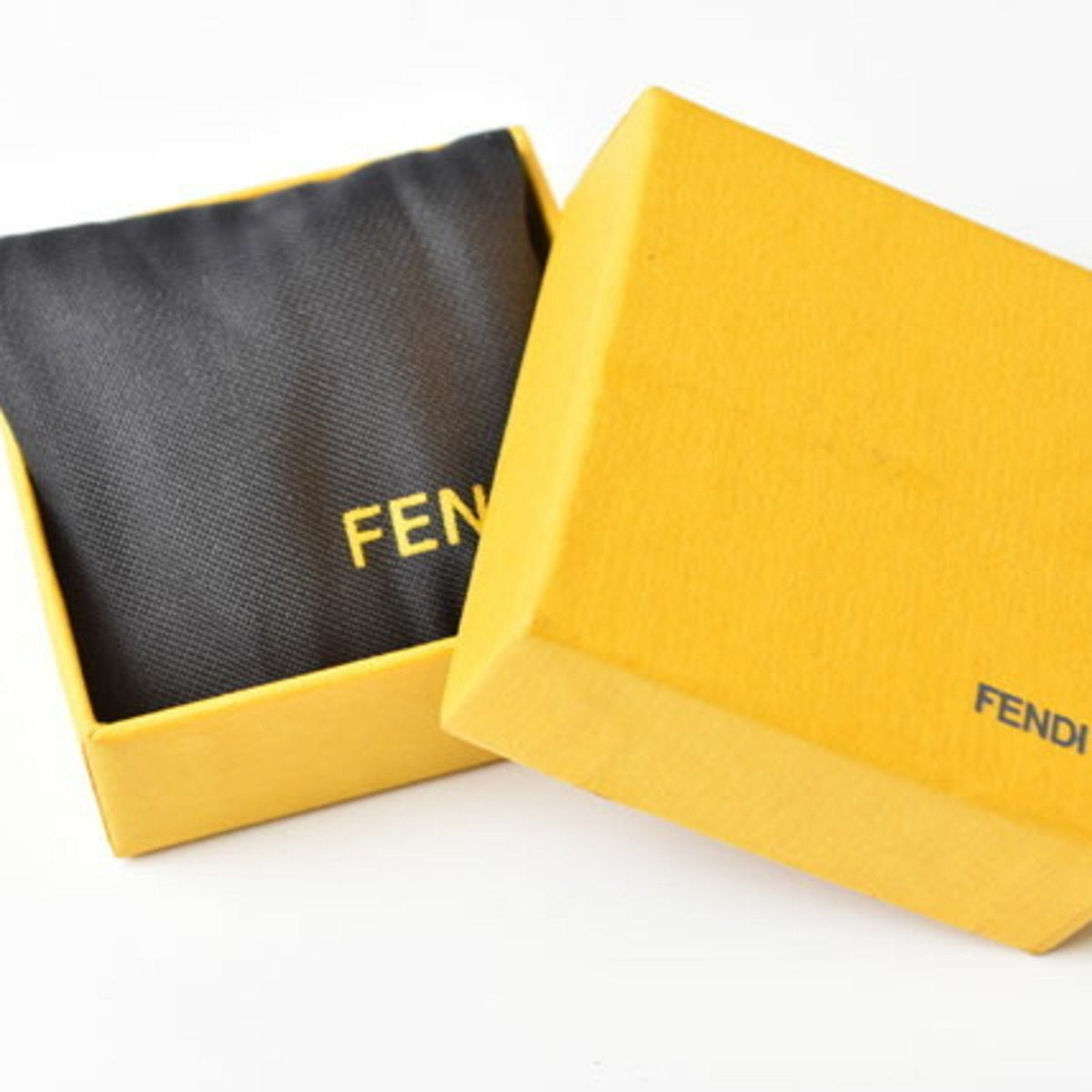Top Quality Fendi Keychain Bag Charm Top Quality Fendi Mamma Bucket Motif Metallic Yellow Gold Metal