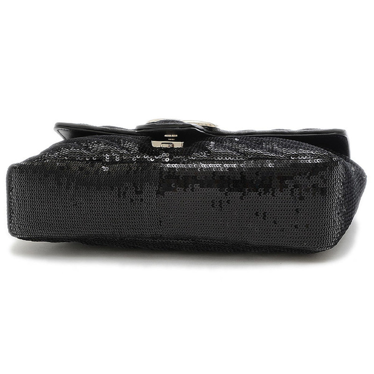 Gucci GG Marmont Small Sequin Shoulder Bag Black 443497