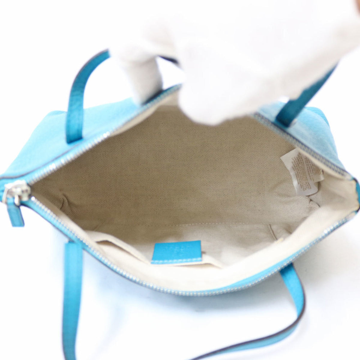 Gucci Handbag Soho Blue Ladies