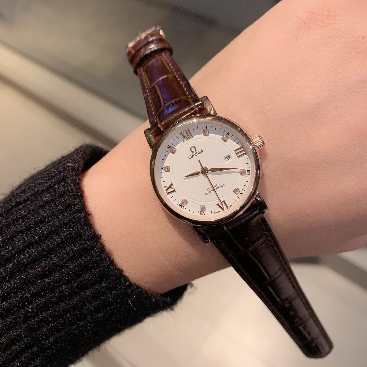 OMEGA Latest couple watch quartz movement