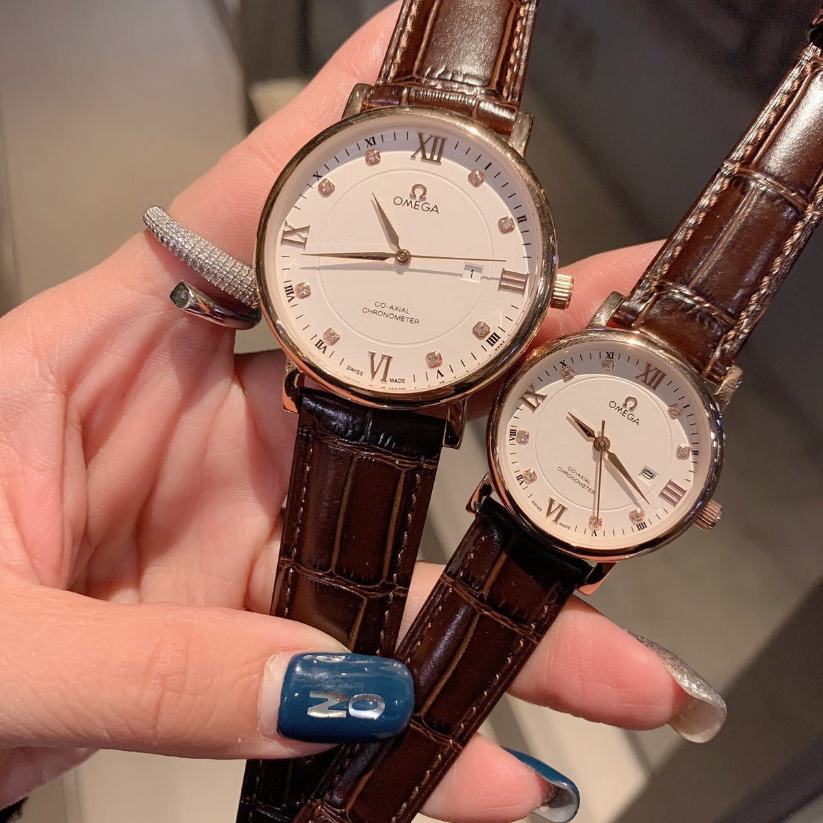 OMEGA Latest couple watch quartz movement