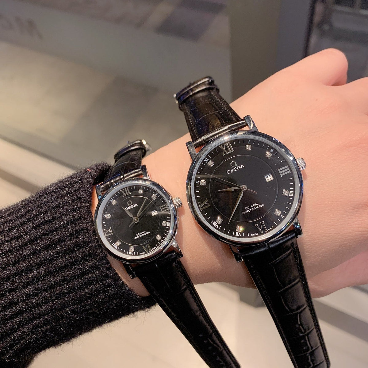 OMEGA Latest couple watch quartz movement