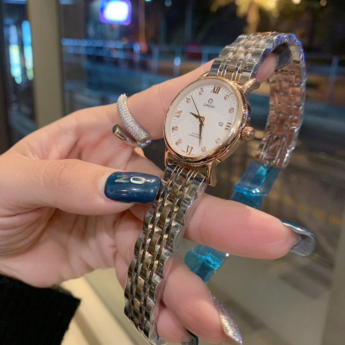 OMEGA Latest couple watch quartz