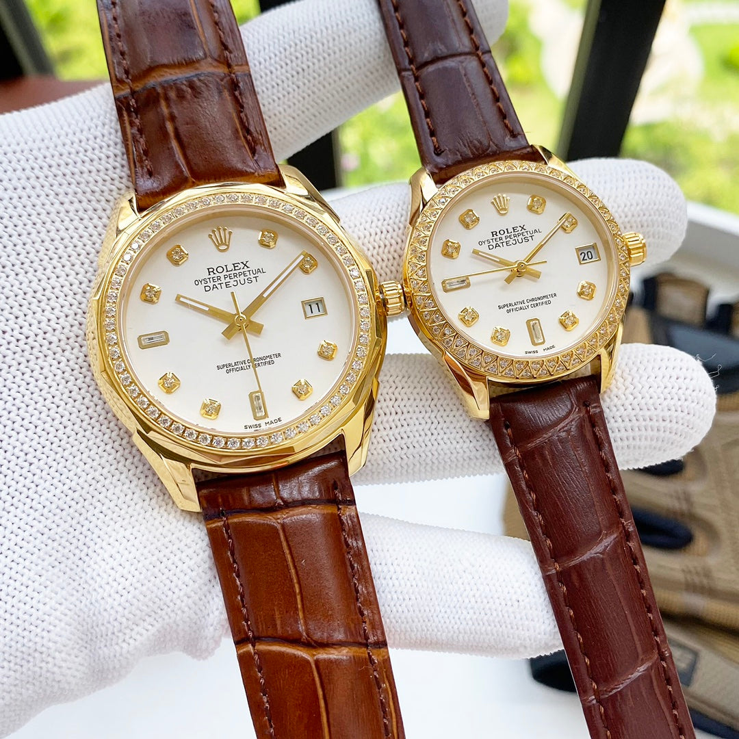 Rolex boutique couple watches