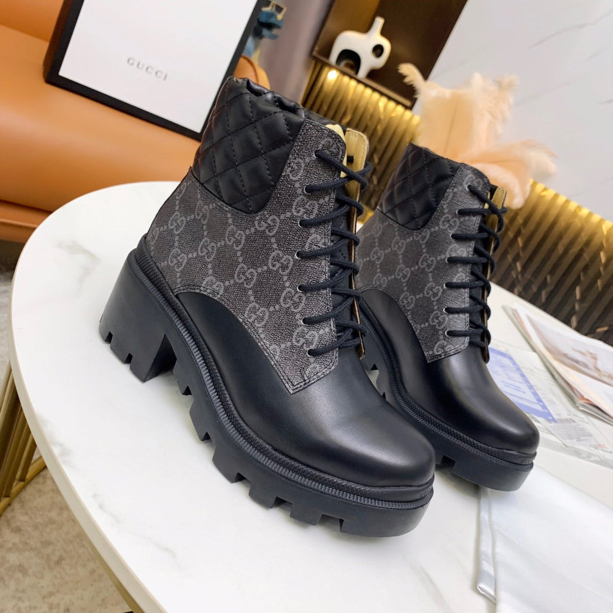 SE675  Size 4-11   Heels:6cm Material: Cowhide  Lining: Cowhide Sole: Rubber