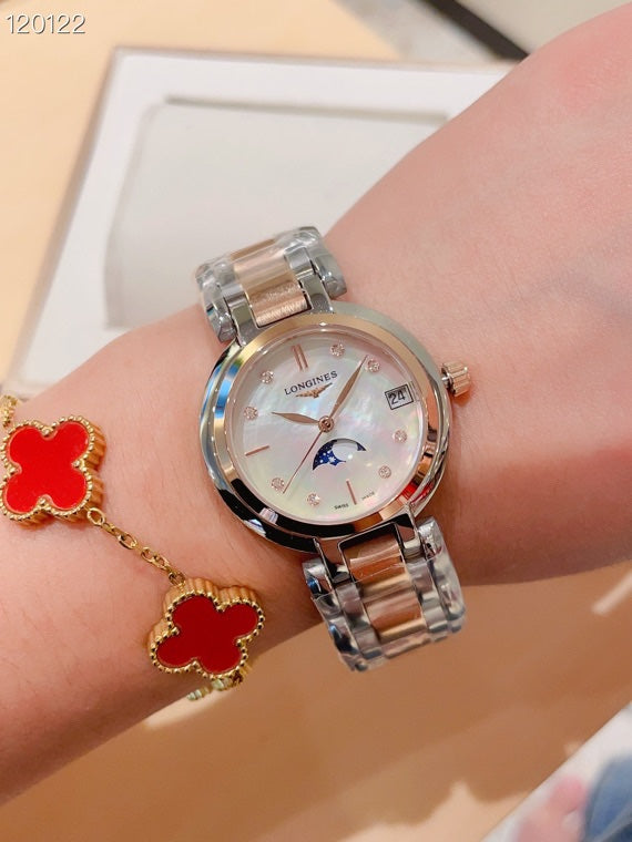 Longines Heart Moon Series Quartz Watch for Women