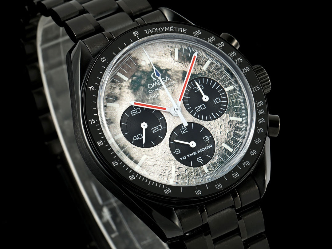 Omega Black Venom PVD Speedmaster Planet Limited Edition watch
