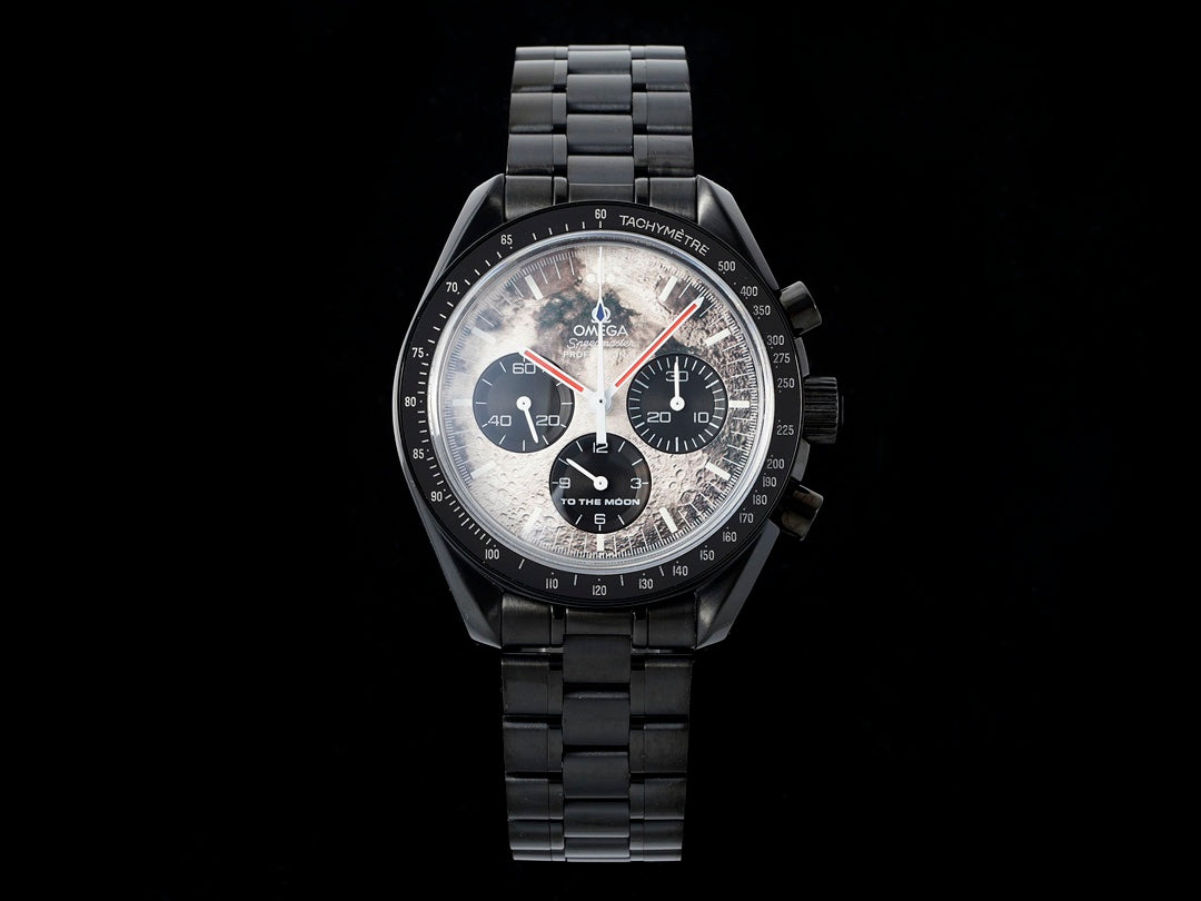 Omega Black Venom PVD Speedmaster Planet Limited Edition watch