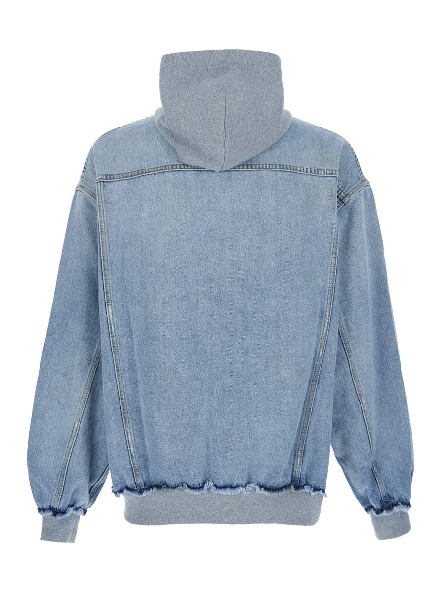 Balenciaga Men Cut-Up Hoodie Jacket