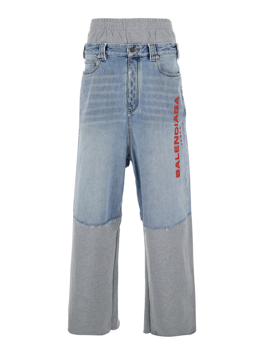 Balenciaga Men Patched Molleton