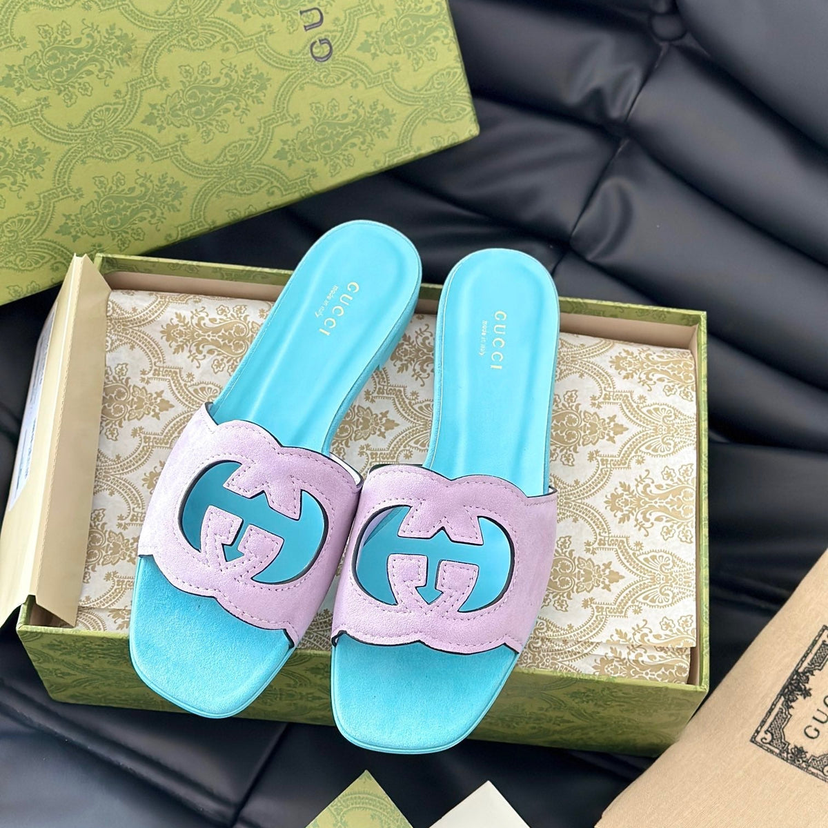GG CUT OUT SANDALS