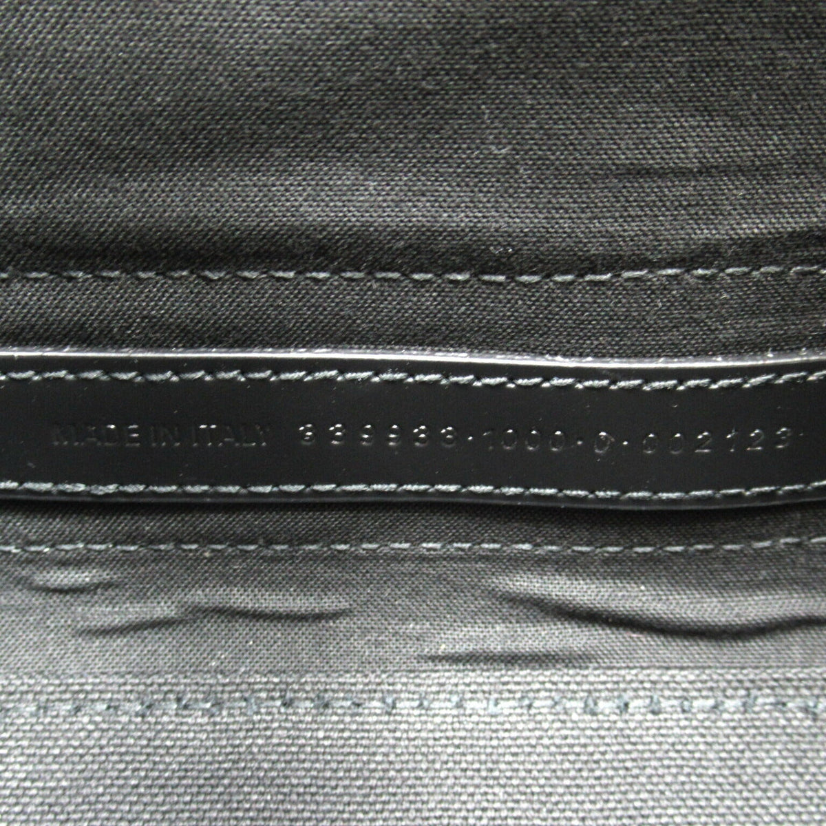 balenciaga Navy Small Cabas Canvas Tote Bag