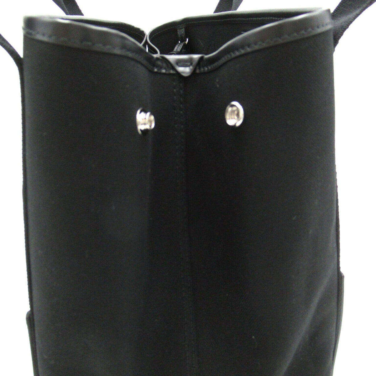 balenciaga Navy Small Cabas Canvas Tote Bag