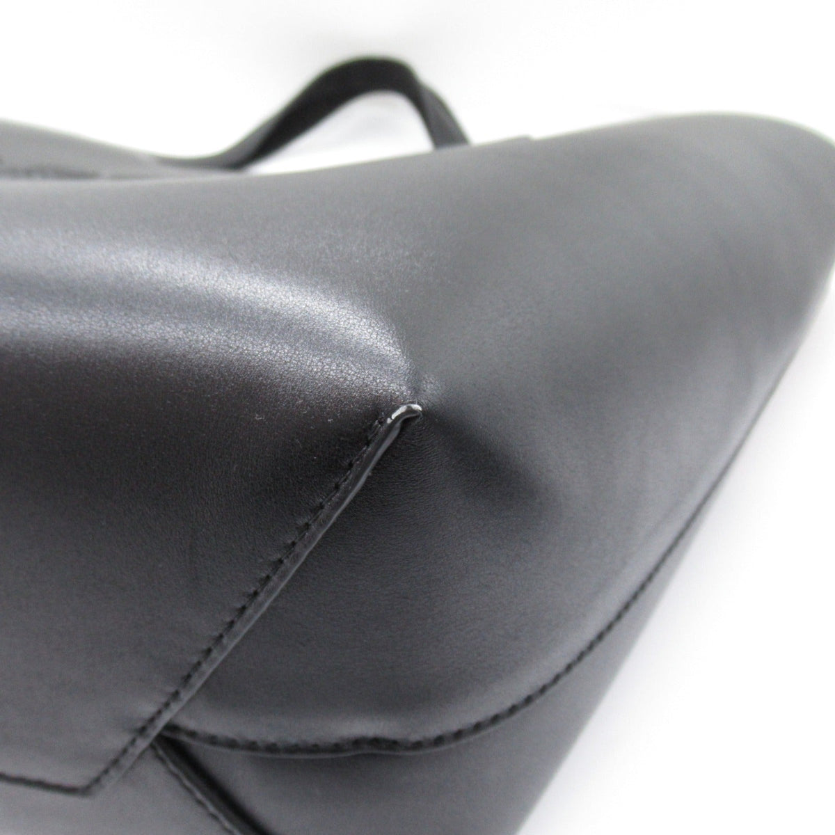 balenciaga Medium Tote Bag Black Leather