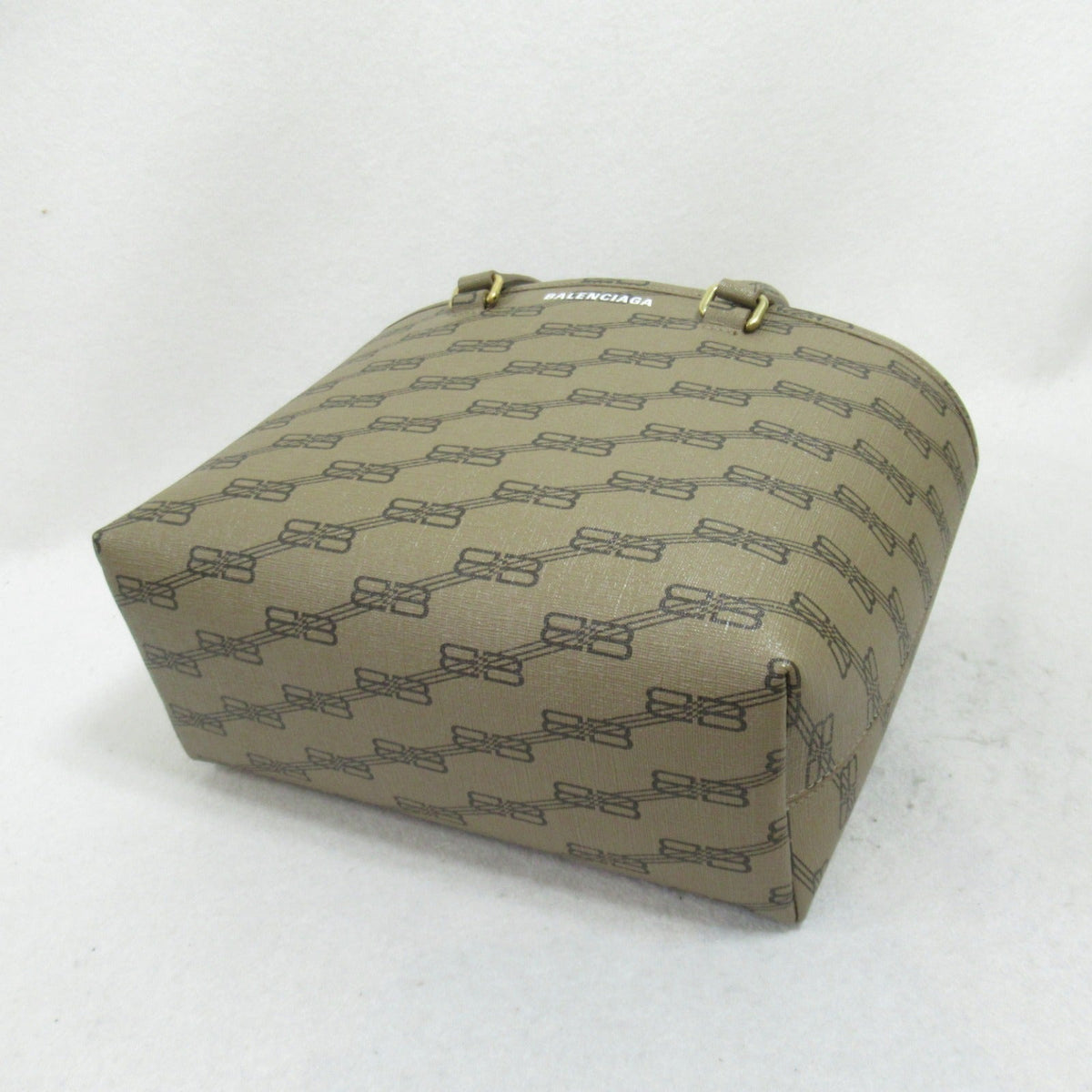 balenciaga Signature 2way Shoulder Bag PVC Canvas