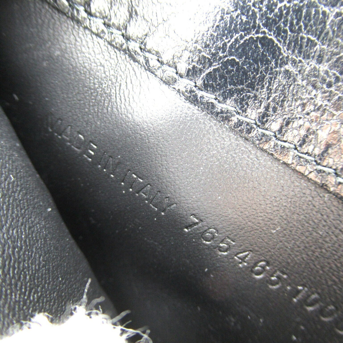 balenciaga Leather Coin Case Black