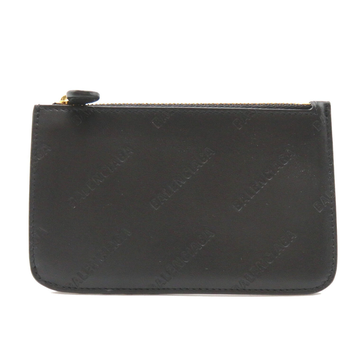 balenciaga Leather Long Coin & Card Holder