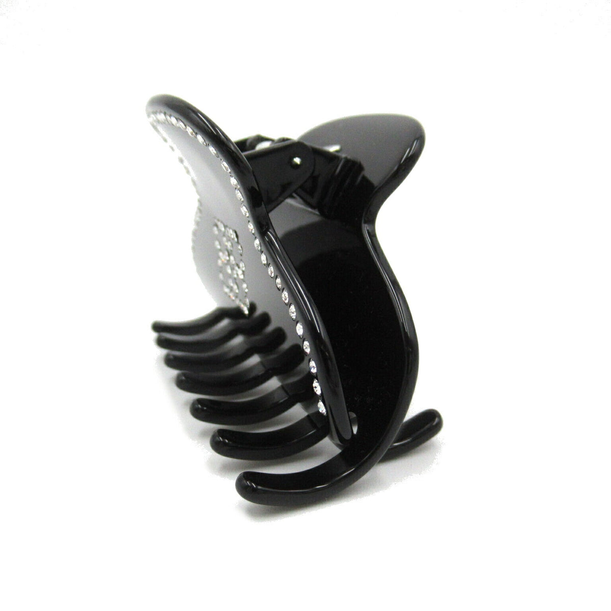 balenciaga Plastic Hair Clip Black