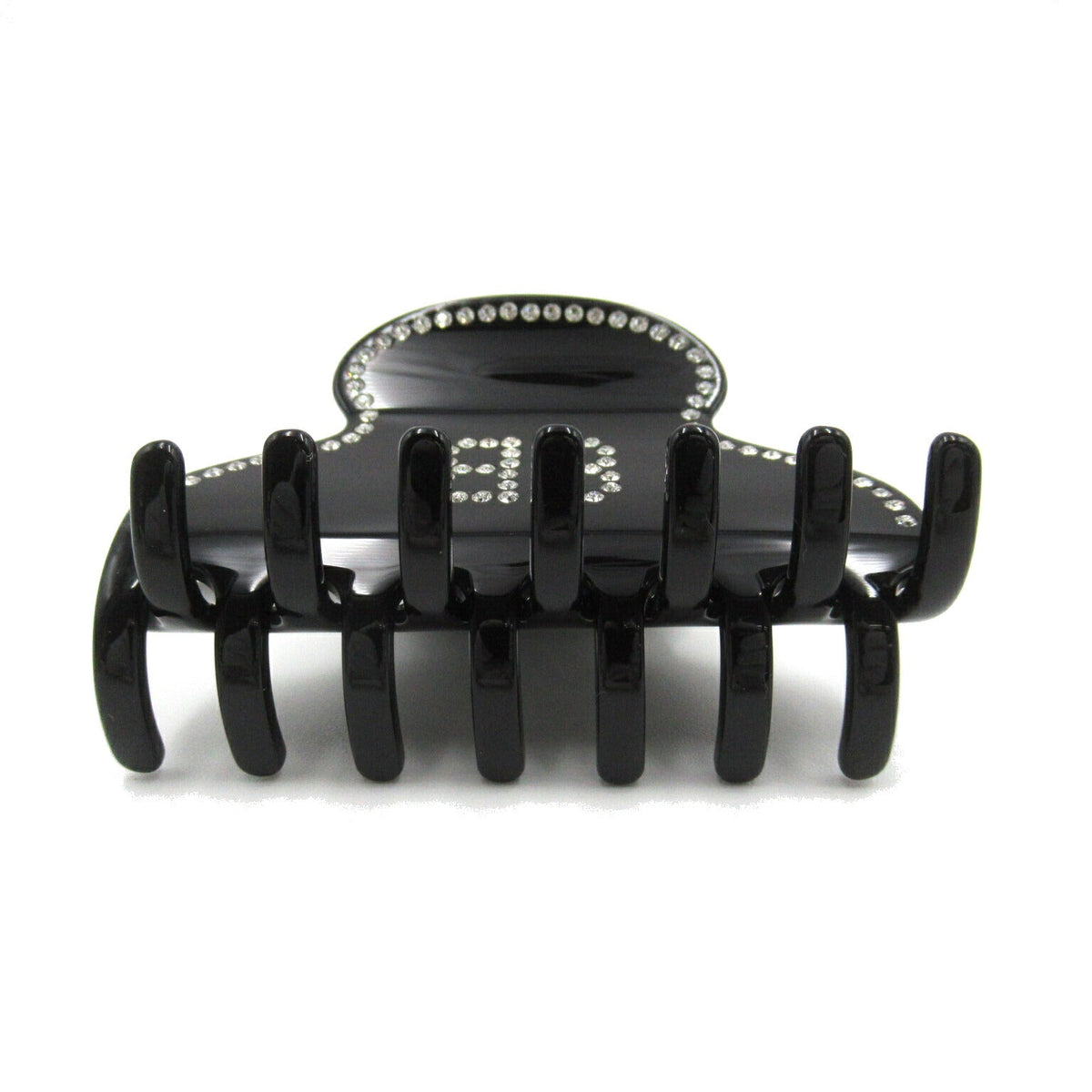 balenciaga Plastic Hair Clip Black