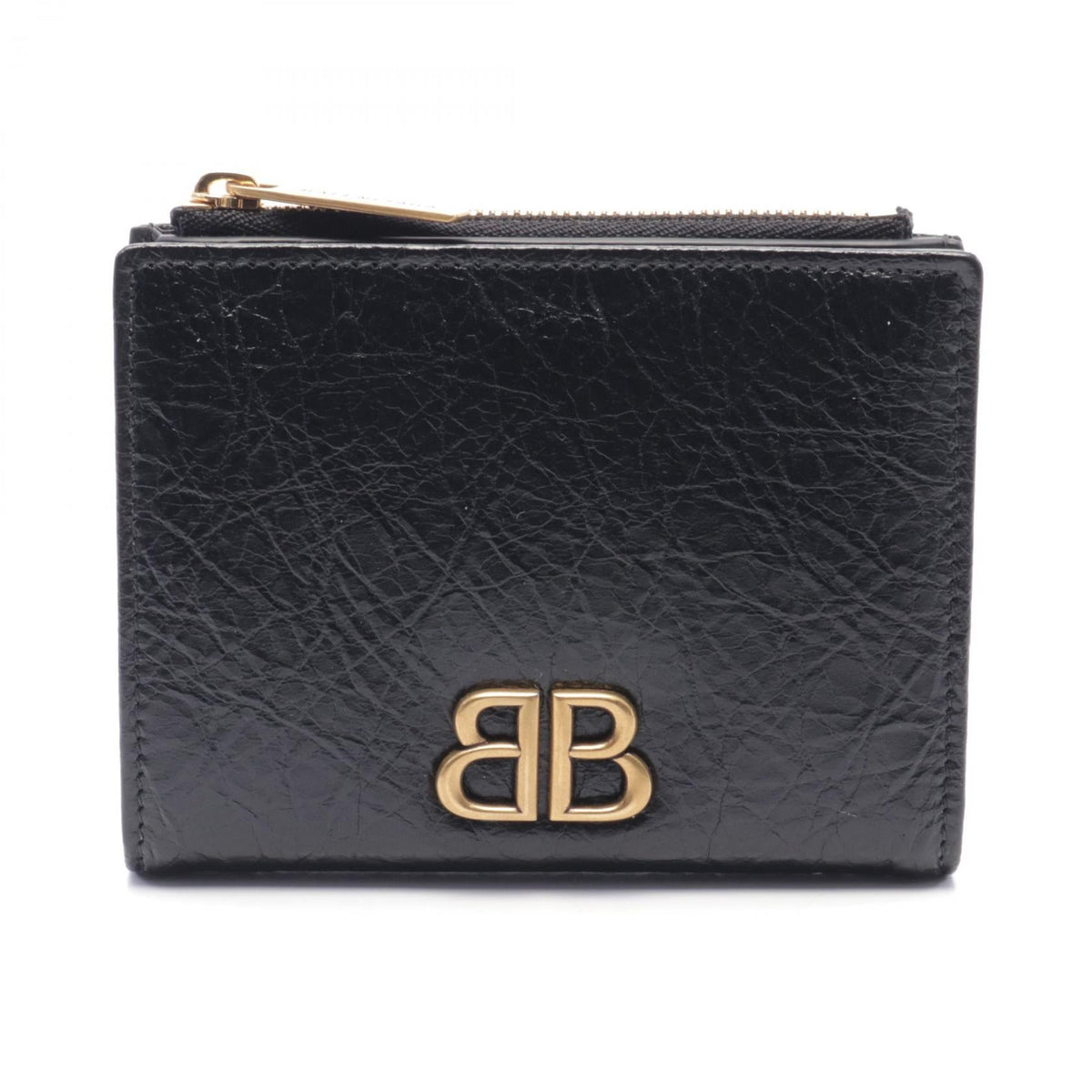 balenciaga Monaco Bifold Wallet Leather
