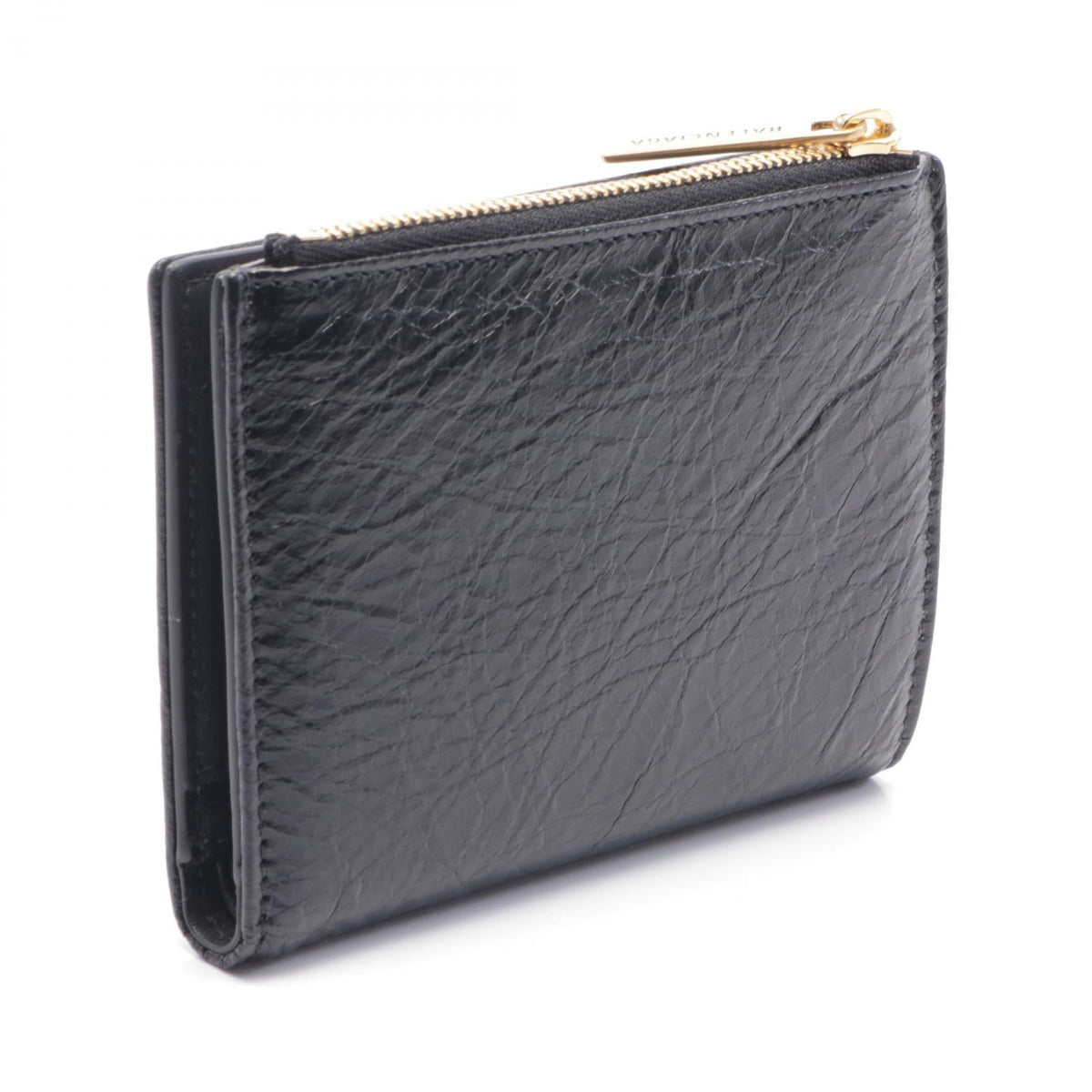 balenciaga Monaco Bifold Wallet Leather