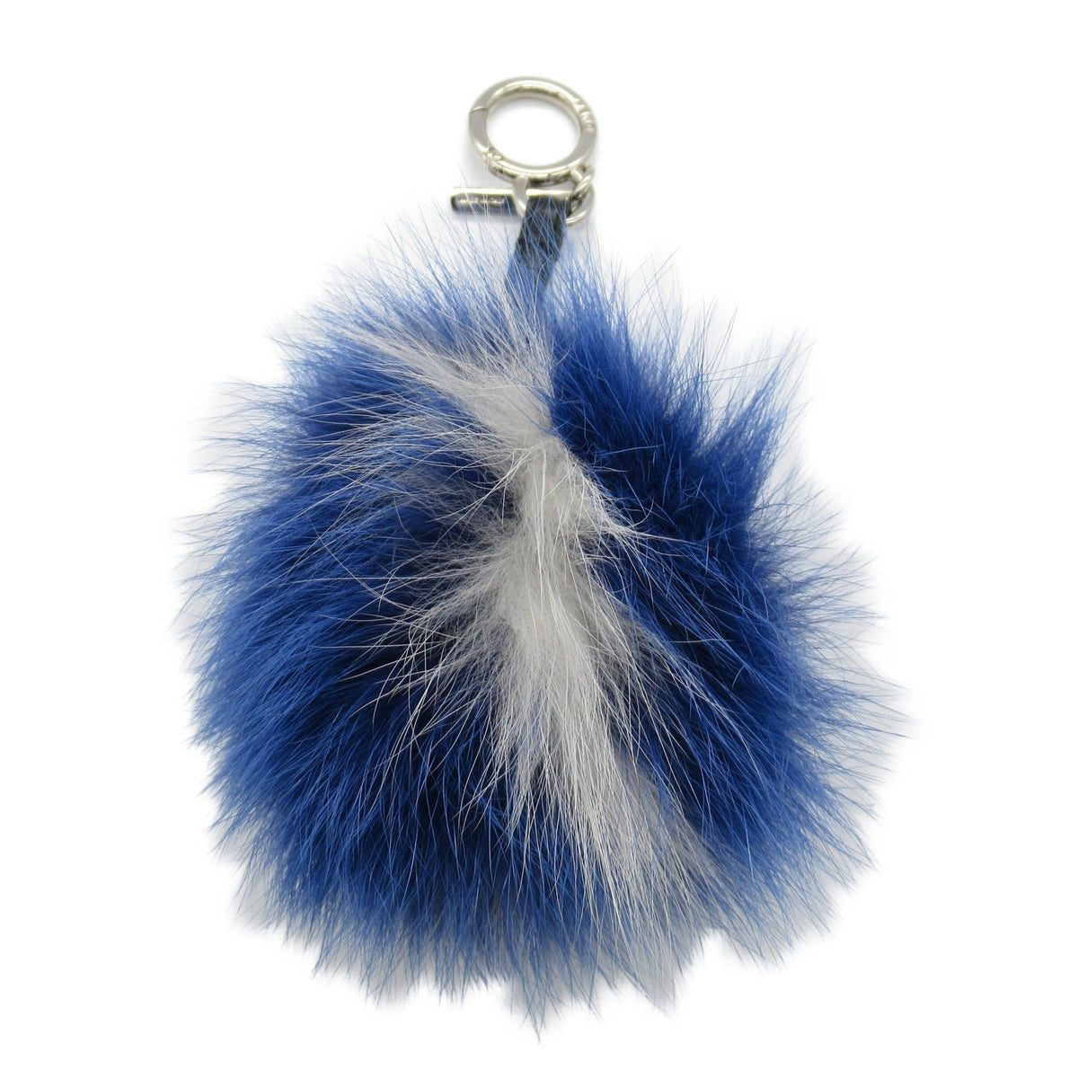 Top quality Fendi Fur Bag Charm Accessory Blue/White