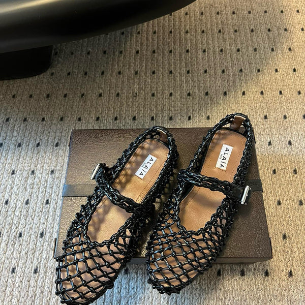 ALAIA BALLET FLATS