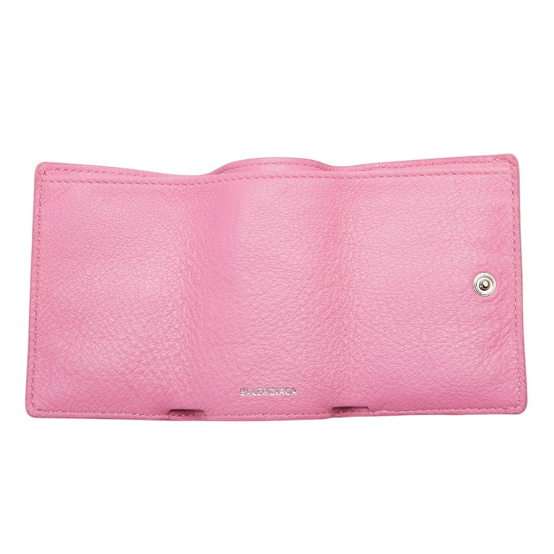 balenciaga Leather Paper Mini Wallet