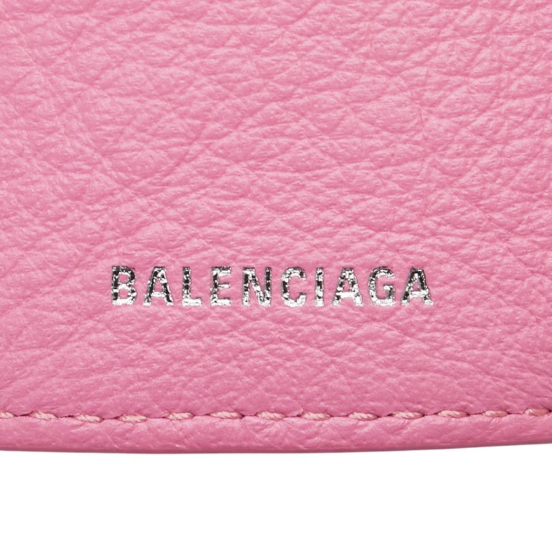 balenciaga Leather Paper Mini Wallet